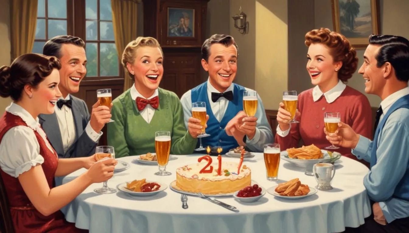 230 21st Birthday Puns for Cheers and Chuckles