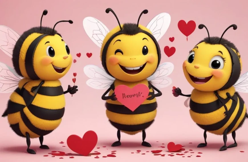 230 Bee Valentines Puns for a Swarm of Smiles