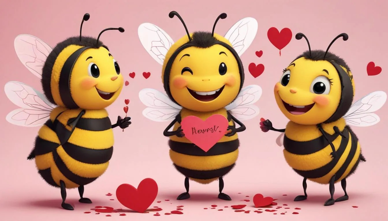 230 Bee Valentines Puns for a Swarm of Smiles