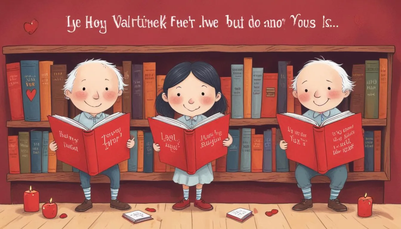 230 Book Valentine Puns for Literary Laughs