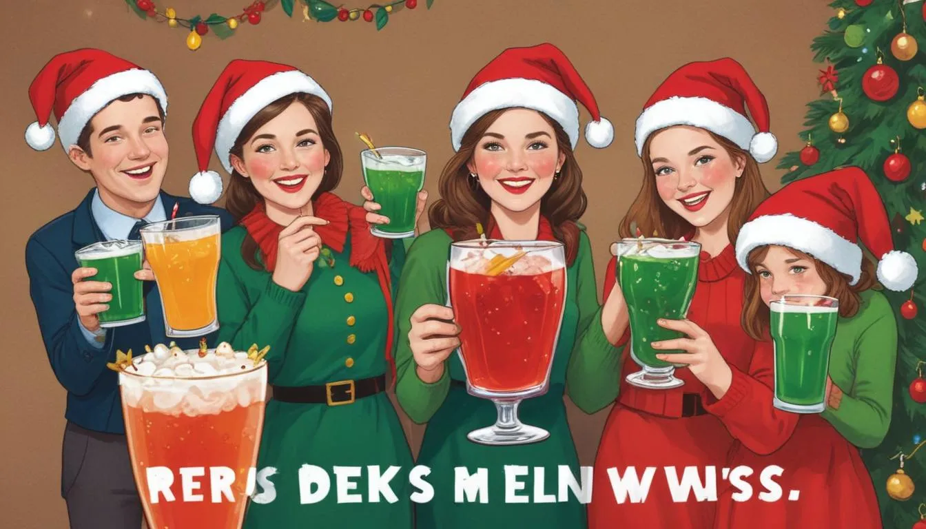 230 Christmas Drink Puns to Toast to Good Times