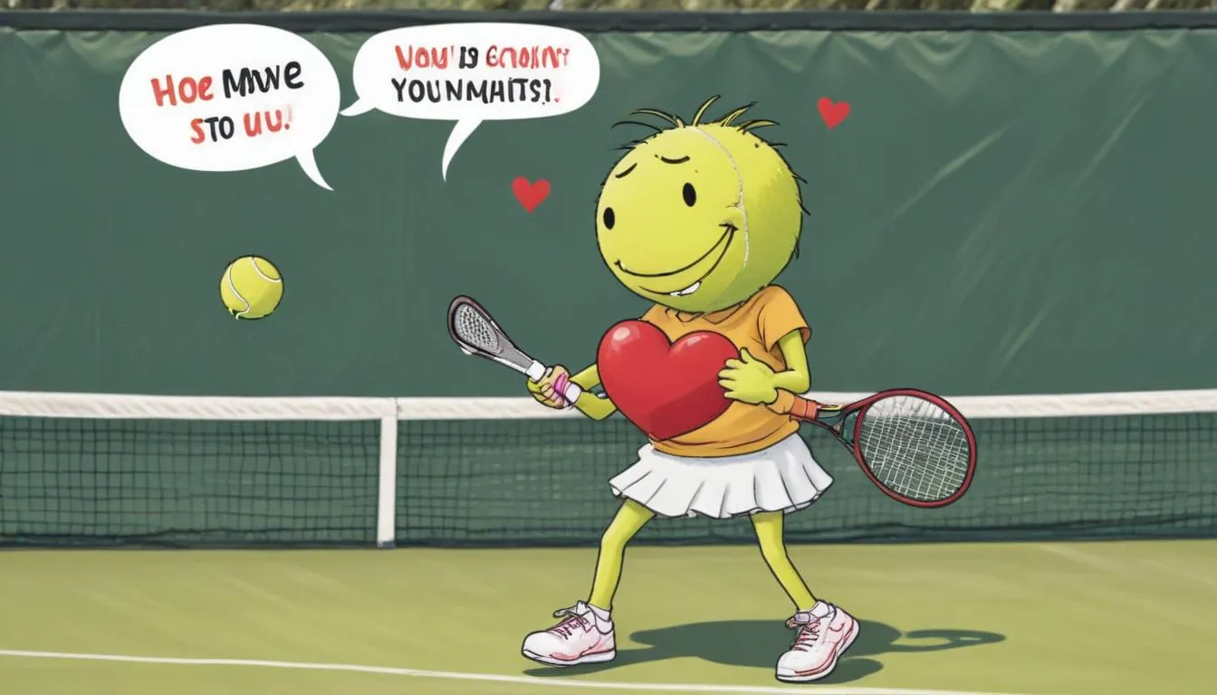 230 Tennis Valentines Puns to Serve Up Some Smiles