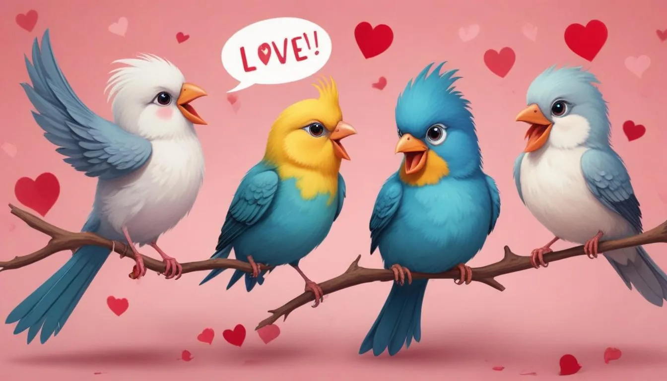 250 Bird Valentine Puns for Feathered Fun