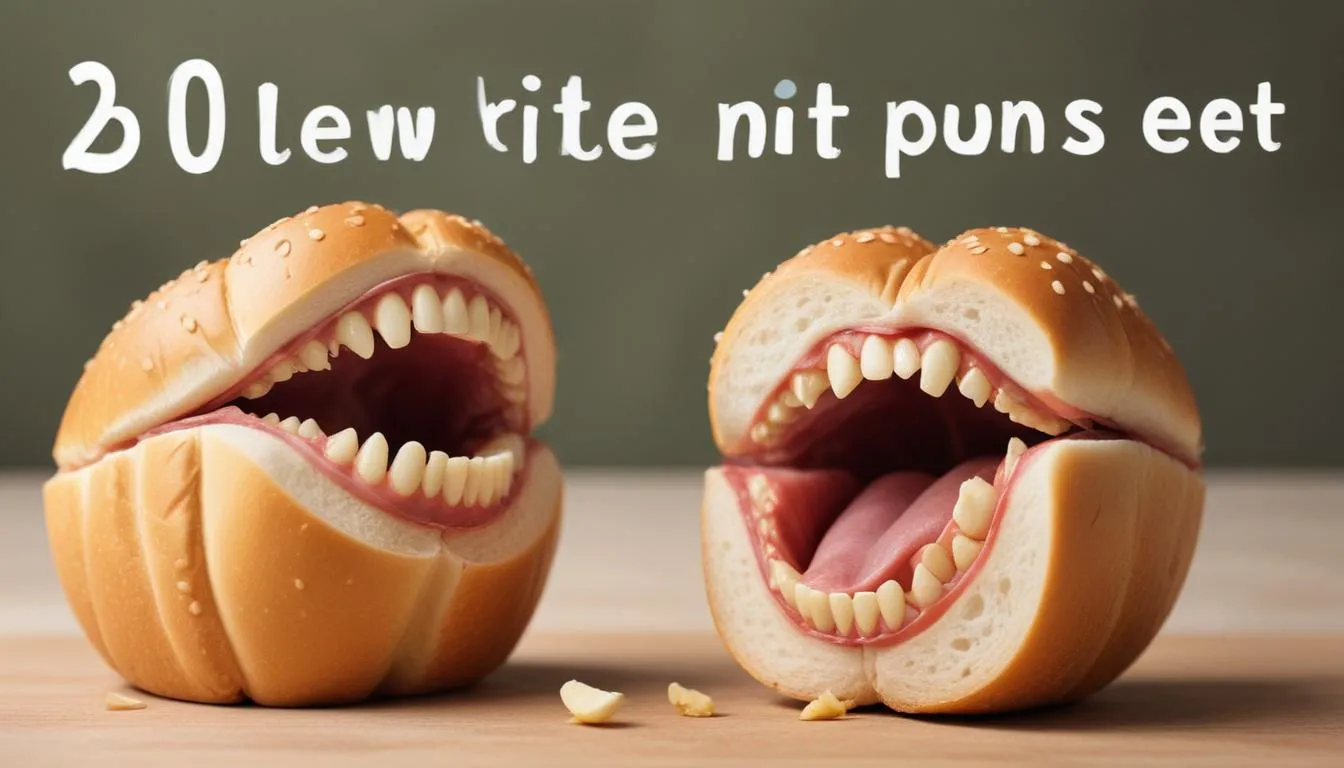 250 Bite Puns to Sink Your Teeth Into