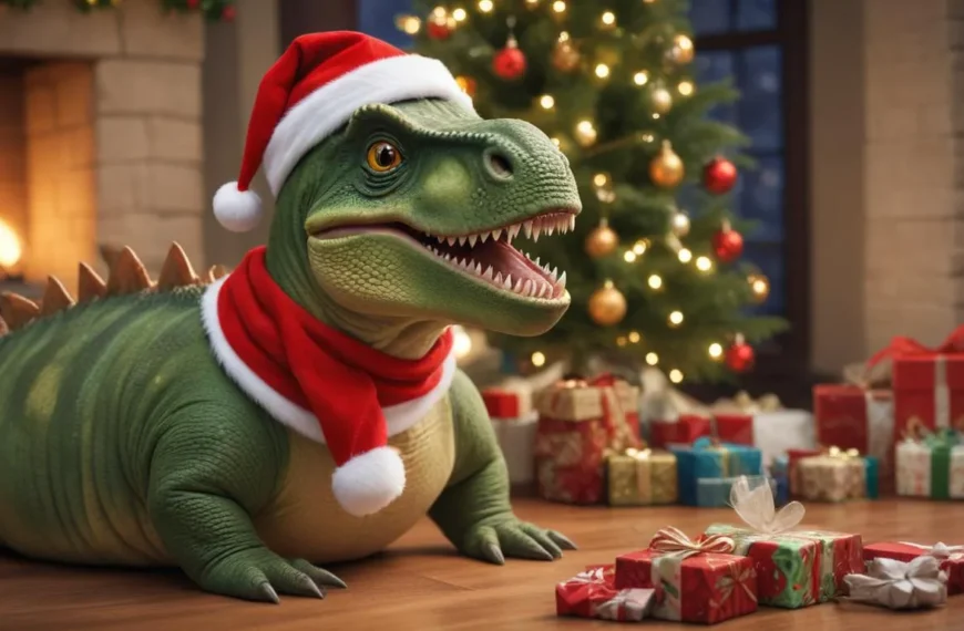 250 Dino Christmas Puns for Prehistoric Holiday Hilarity