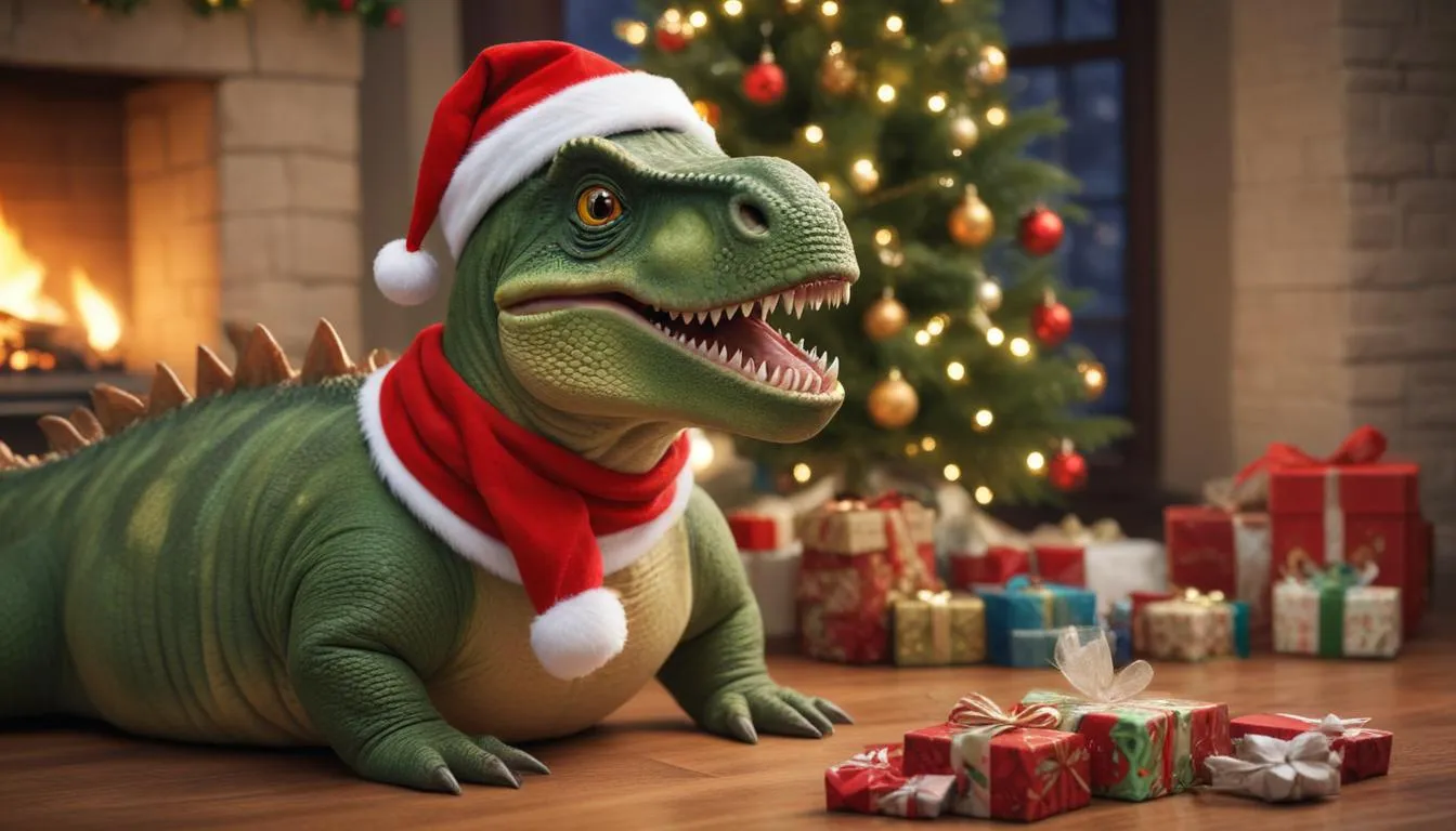 250 Dino Christmas Puns for Prehistoric Holiday Hilarity