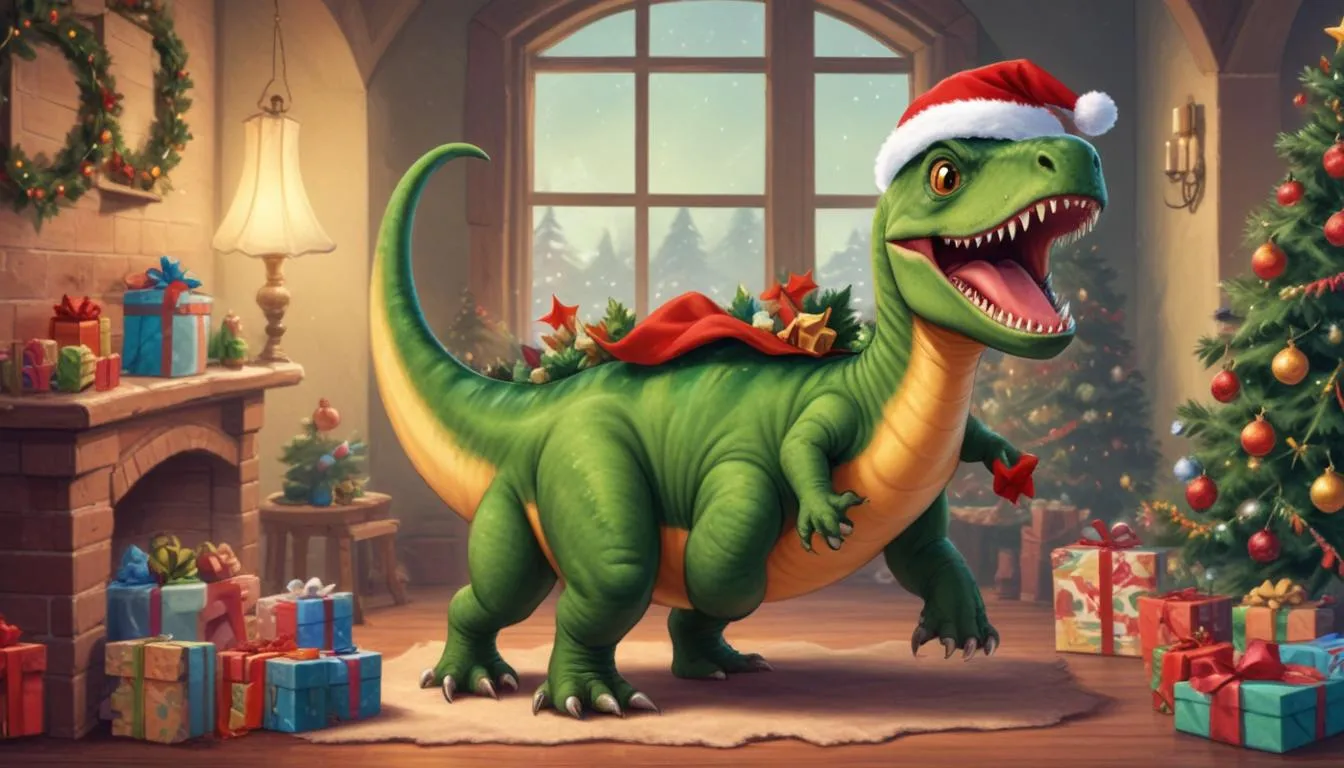 250 Dino Christmas Puns for Prehistoric Holiday Hilarity