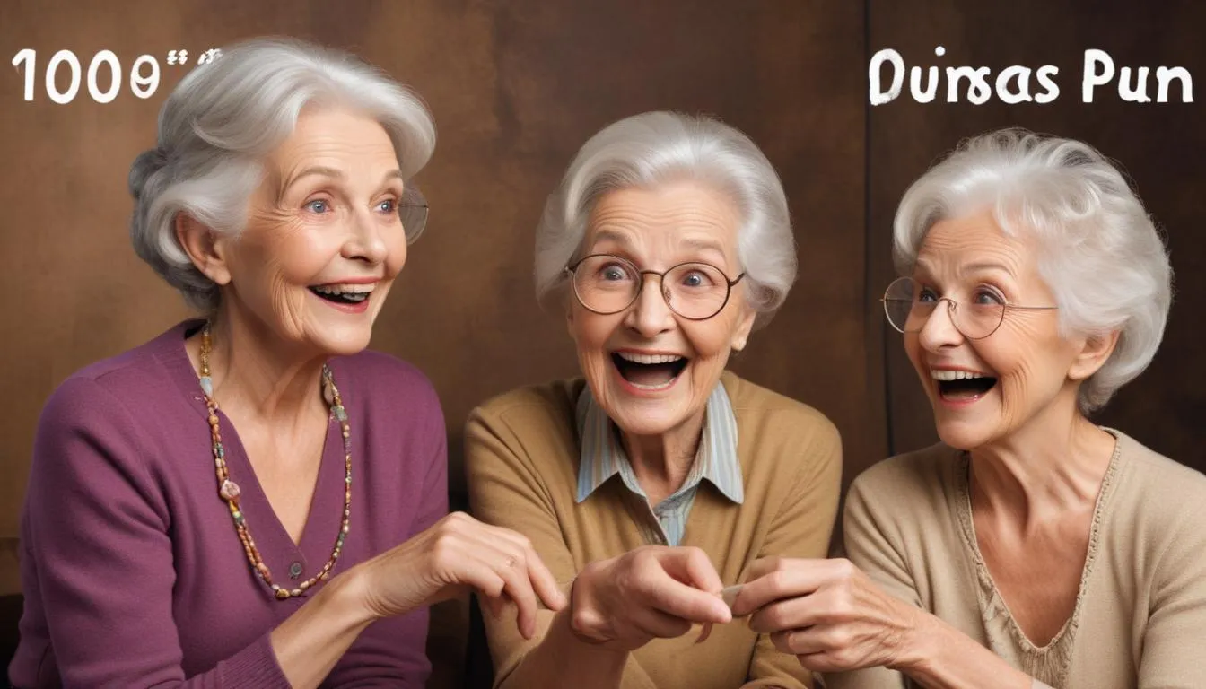 200 Aging Puns for Timeless Amusement