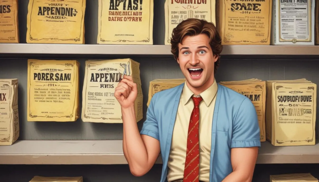200 Appendix Puns That Won't Leave You Hanging