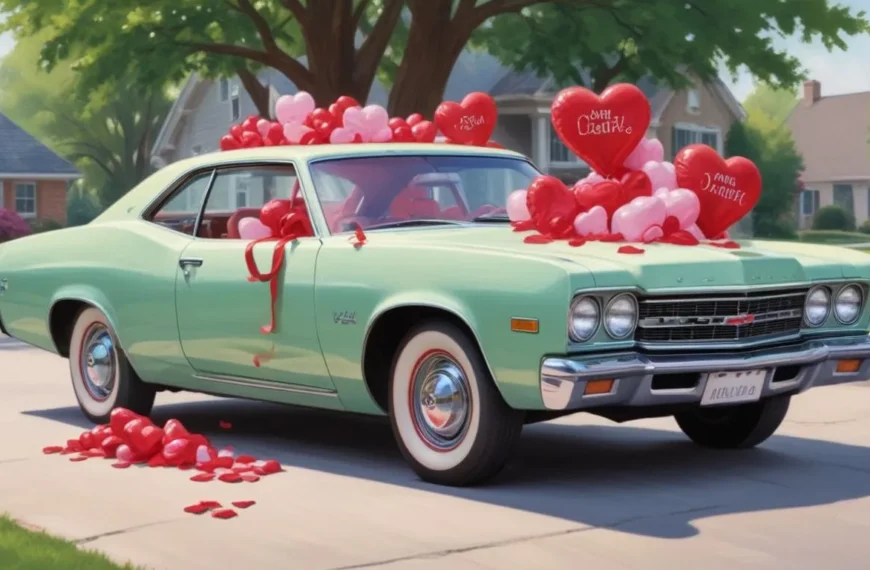 200 Car Valentines Day Puns for a Joyride of Jest