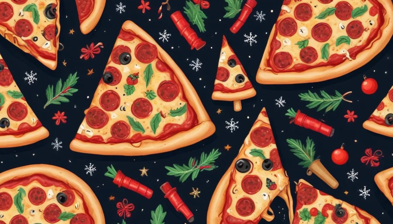 200 Christmas Pizza Puns for a Perfect Pie of Playfulness