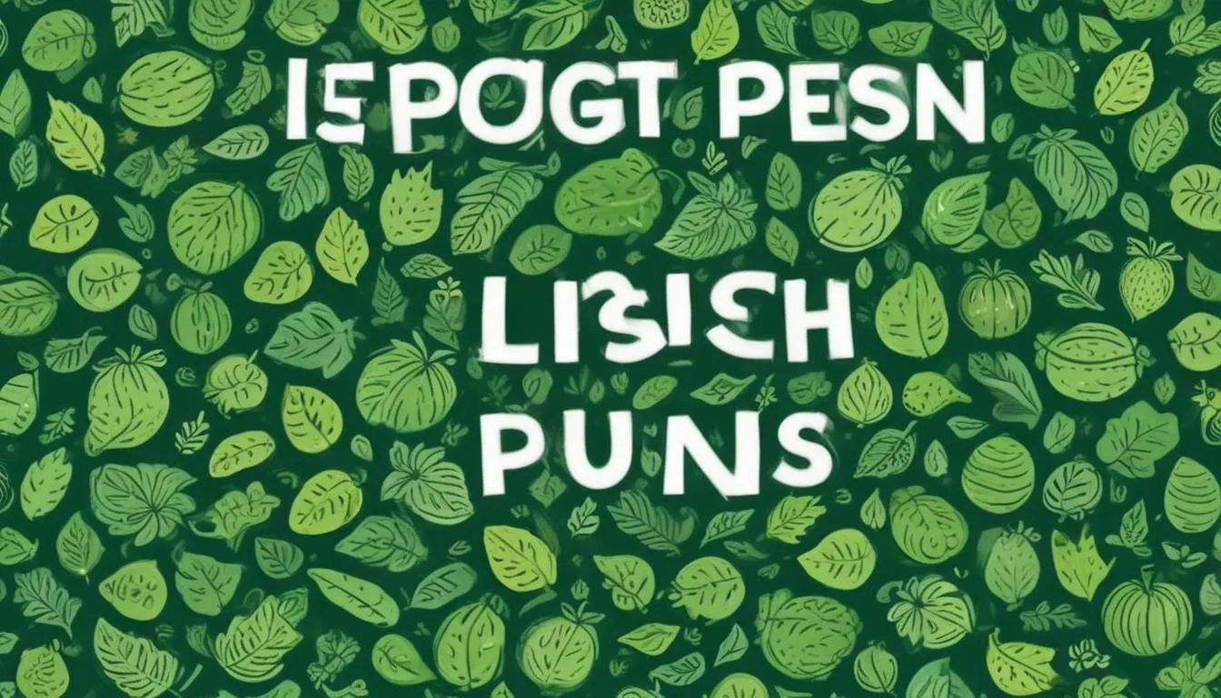 200 Color Green Puns for a Lush Load of Laughs