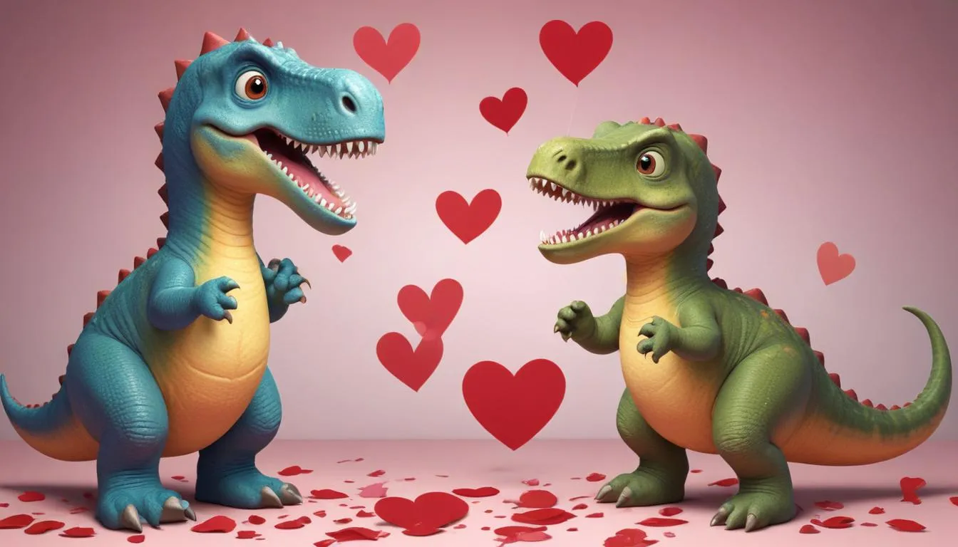 200 Dinosaur Valentines Day Puns for Prehistoric Pleasure