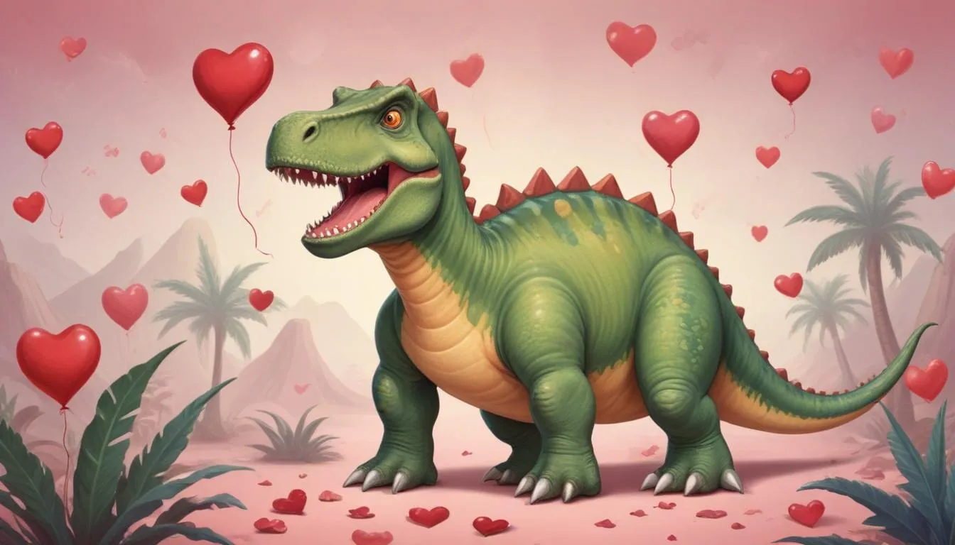 200 Dinosaur Valentines Day Puns for Prehistoric Pleasure