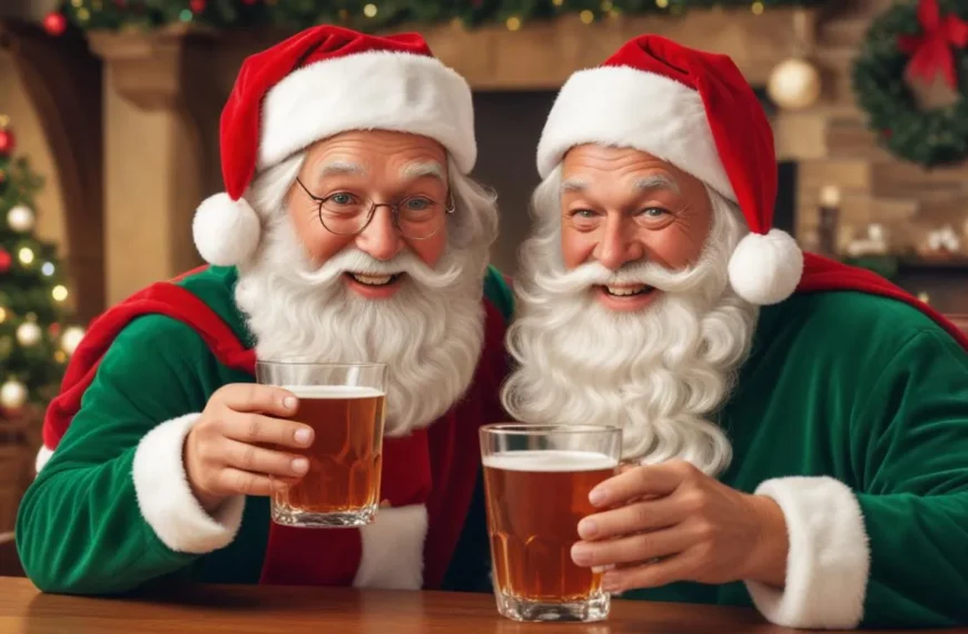 200 Drinking Christmas Puns to Toast to Good Times