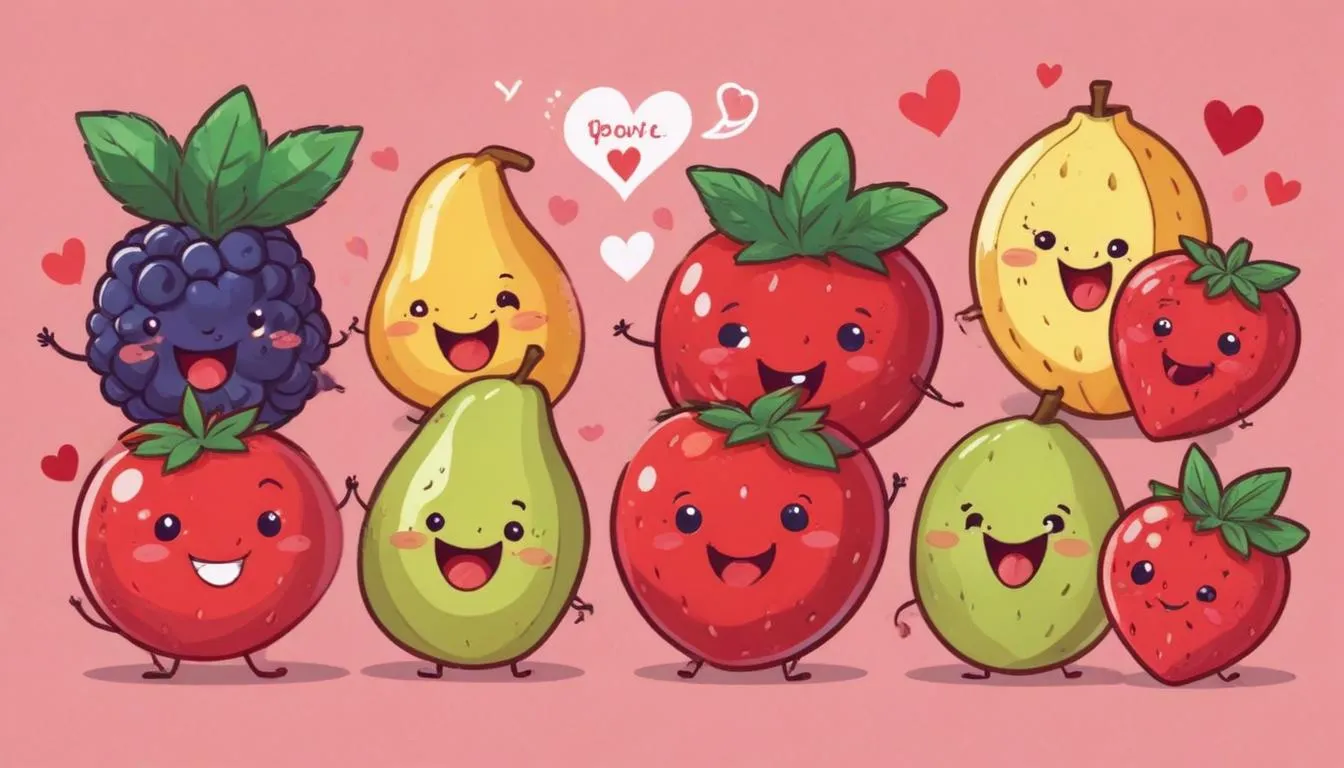 200 Fruit Valentine Puns for a Berry Good Time