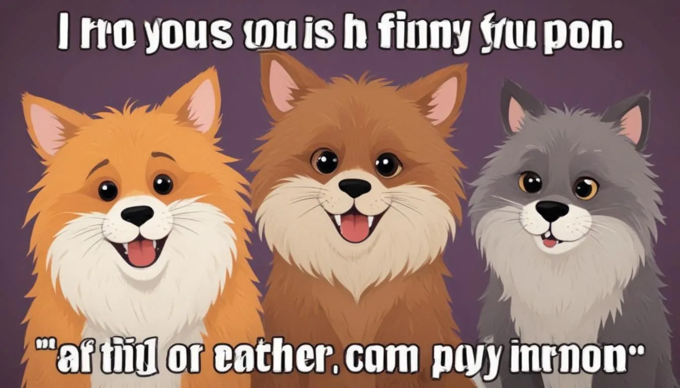 200 Furry Puns for a Hairy Situation (of Humor)