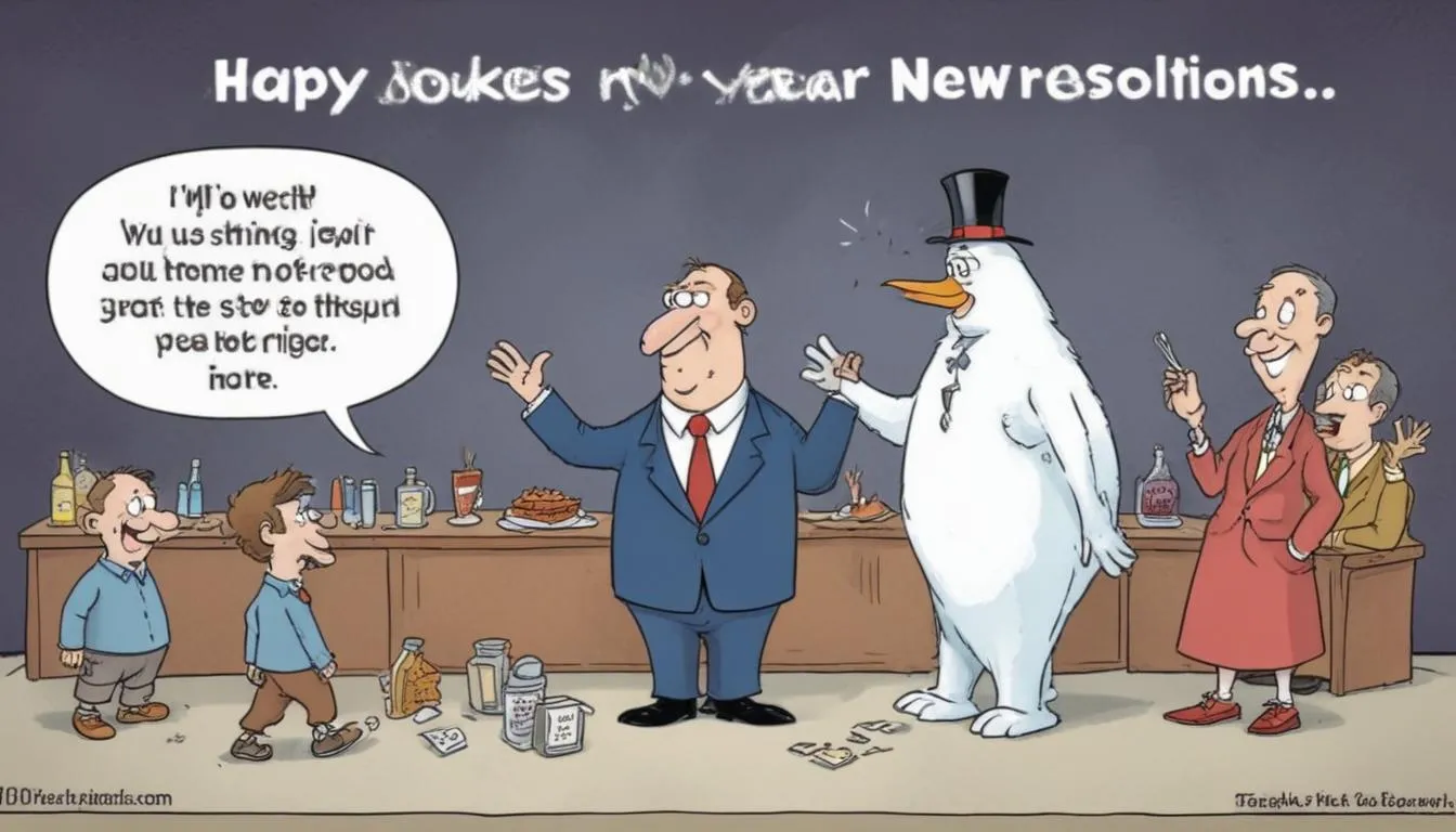 200 Jokes About New Years Resolutions to Break the Ice