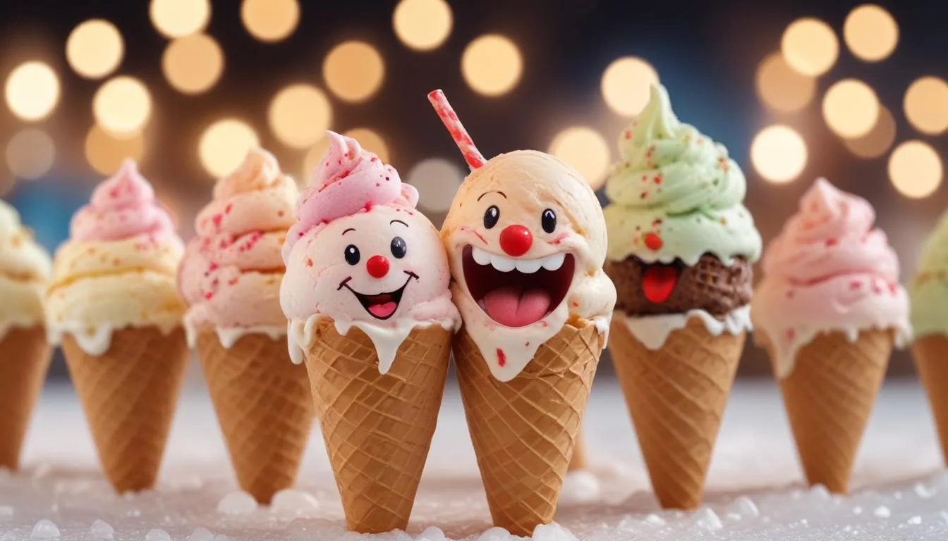 200 Jokes on Ice Cream for a Sweet Scoop of Smiles