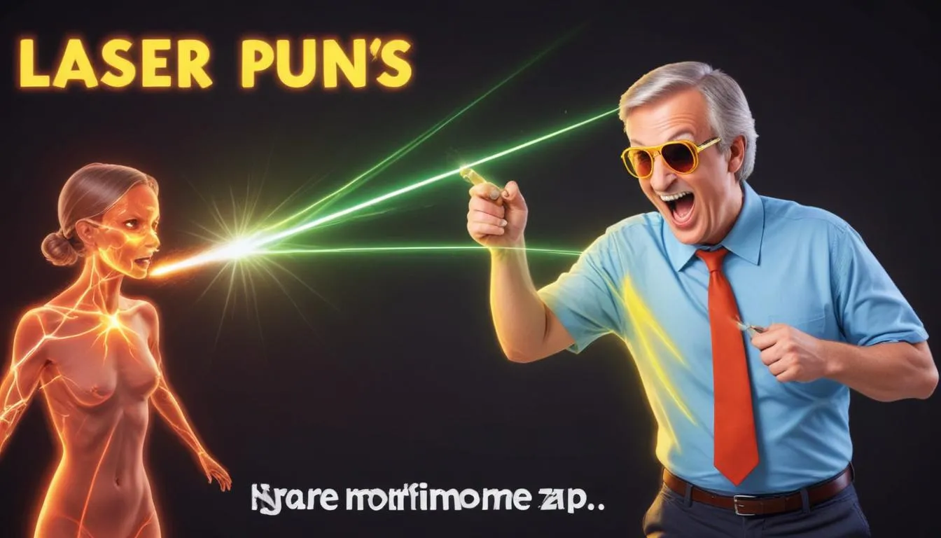 200 Laser Puns to Zap Your Funny Bone