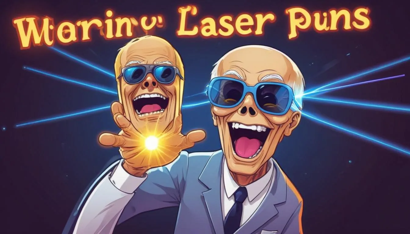 200 Laser Puns to Zap Your Funny Bone