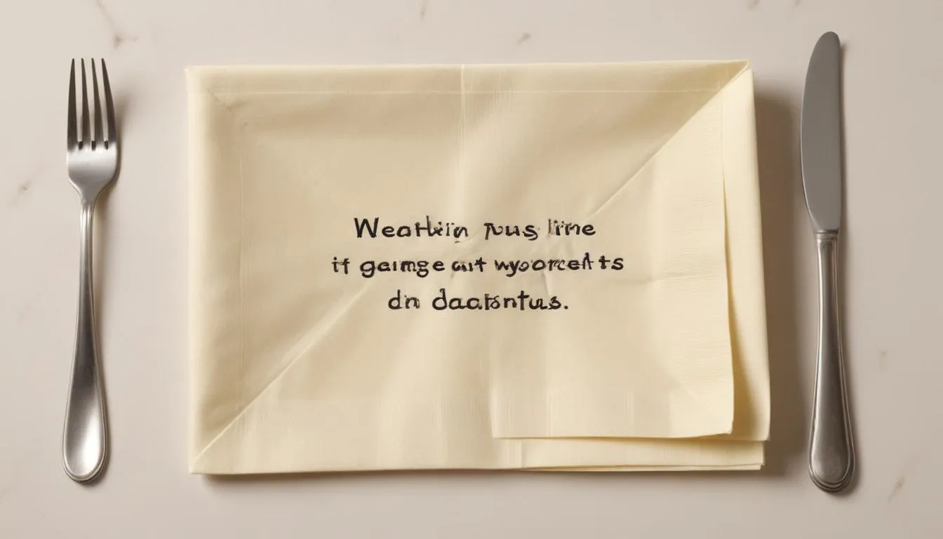 200 Napkin Puns to Wipe Away Your Worries