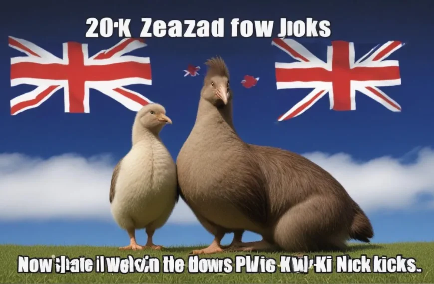 200 New Zealander Jokes for Kiwi Kicks