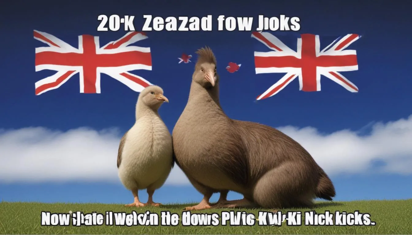 200 New Zealander Jokes for Kiwi Kicks