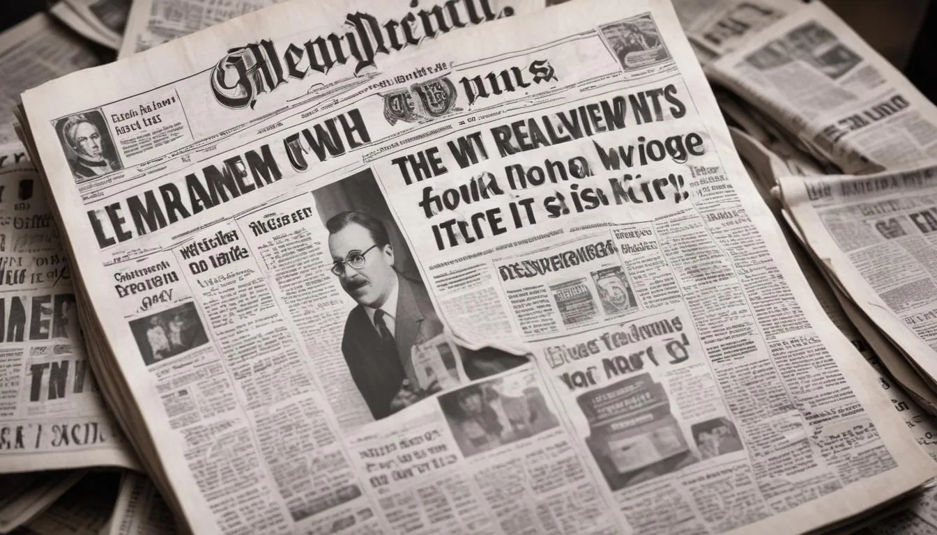 200 Newspaper Puns to Read All About It