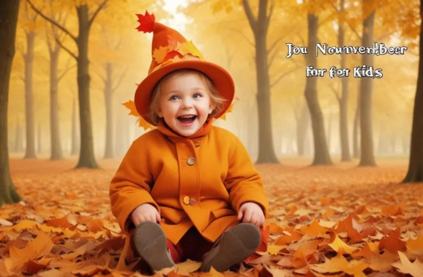 200 November Jokes for Kids for Autumnal Amusement