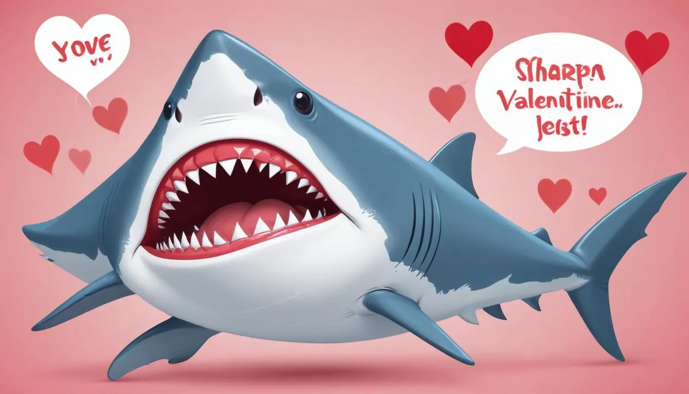 200 Shark Valentine Puns for a Jaw-some Jest