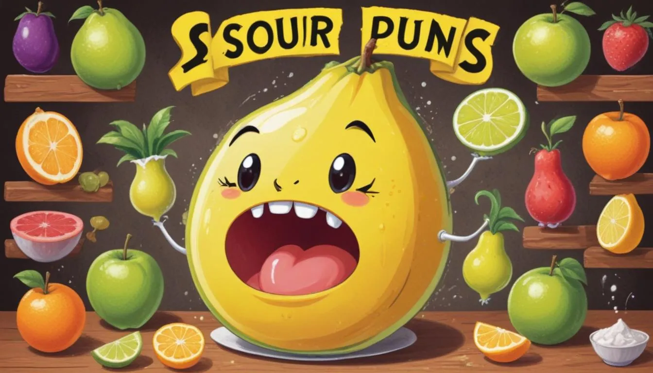200 Sour Puns for a Tangy Tickle