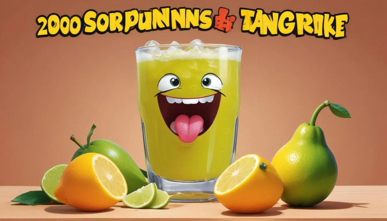 200 Sour Puns for a Tangy Tickle