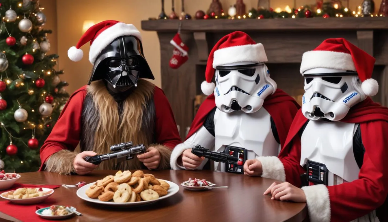 200 Star Wars Christmas Puns for a Forceful Feast of Fun