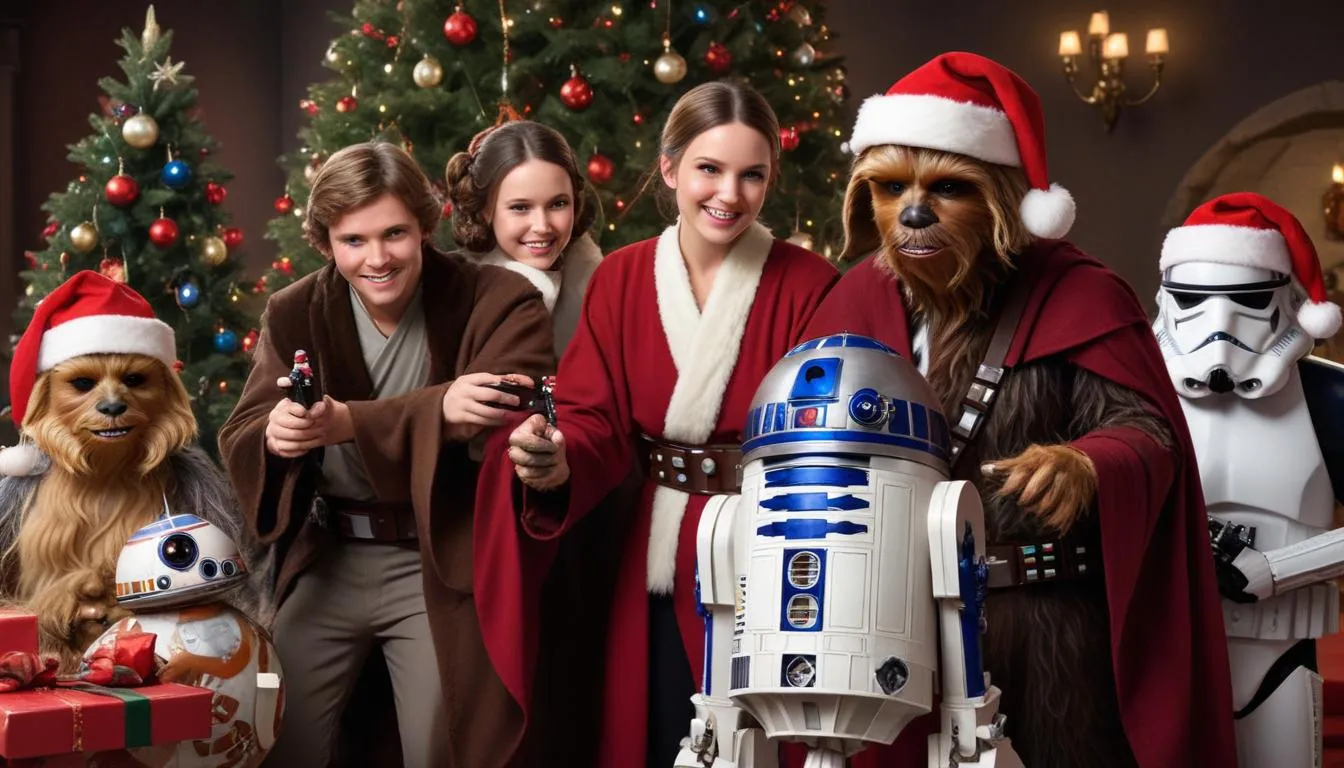 200 Star Wars Christmas Puns for a Forceful Feast of Fun