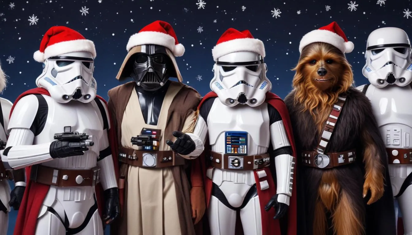 200 Star Wars Christmas Puns for a Forceful Feast of Fun