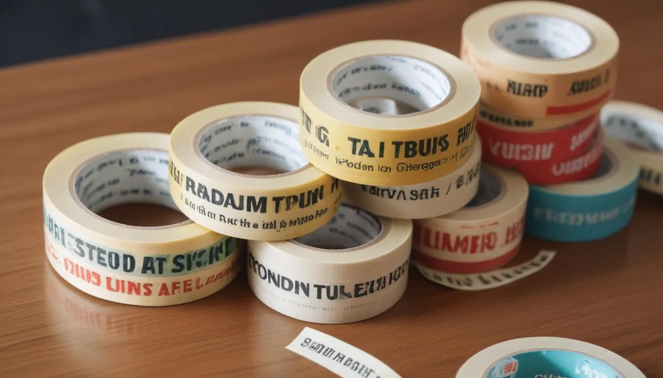 200 Tape Puns to Stick with You