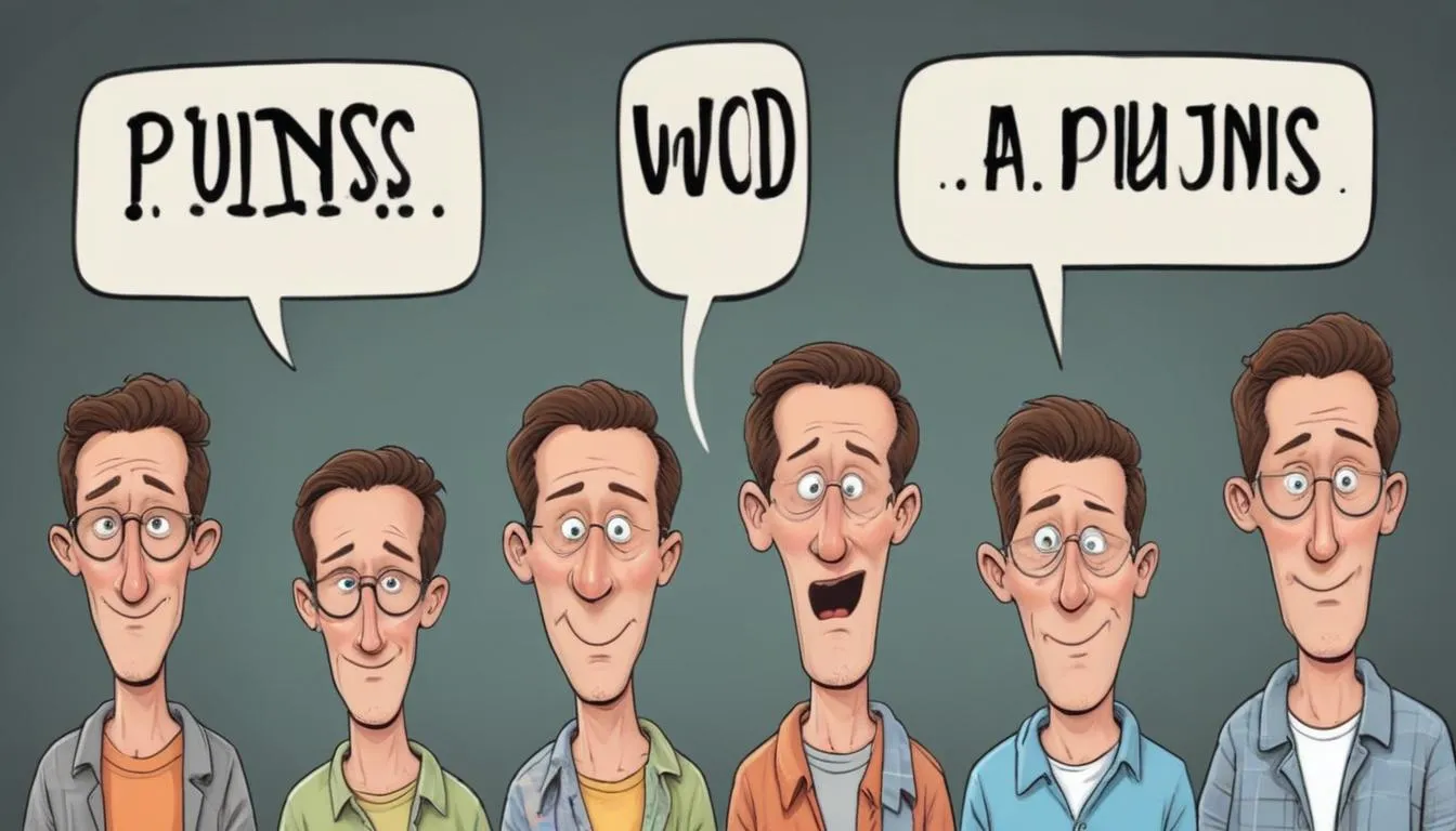 200 Two Word Puns for Concise Comedy