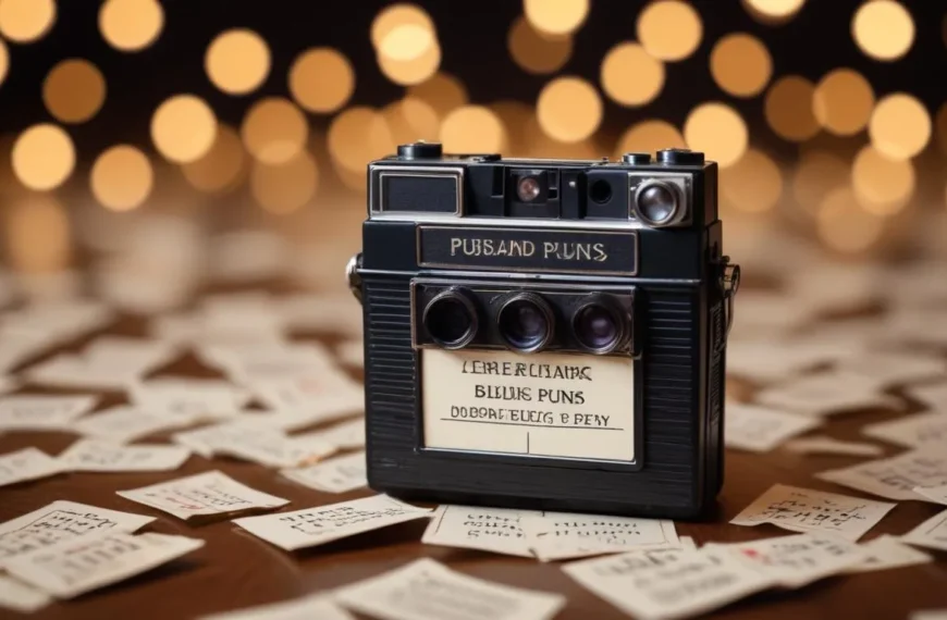 230 Blind Puns to See the Humor