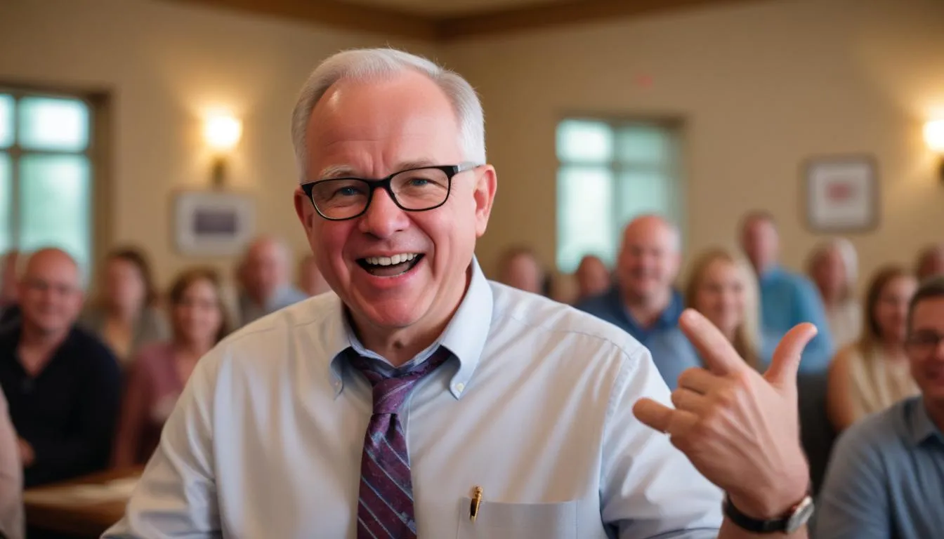 230 Tim Walz Dad Jokes for Governor-Approved Giggles