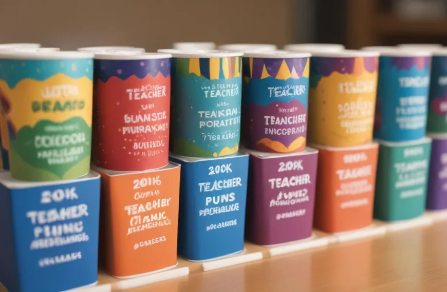 200 Teacher Appreciation Puns for a Class Act of Comedy