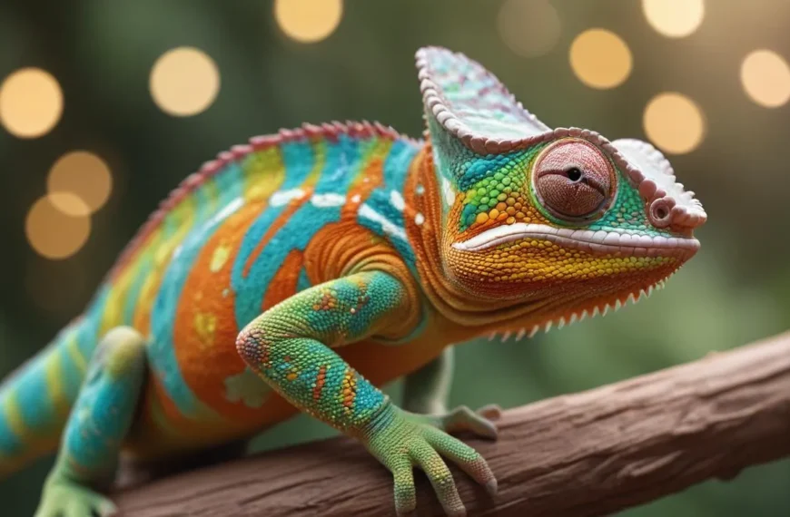 220 Chameleon Puns for a Colorful Comedy