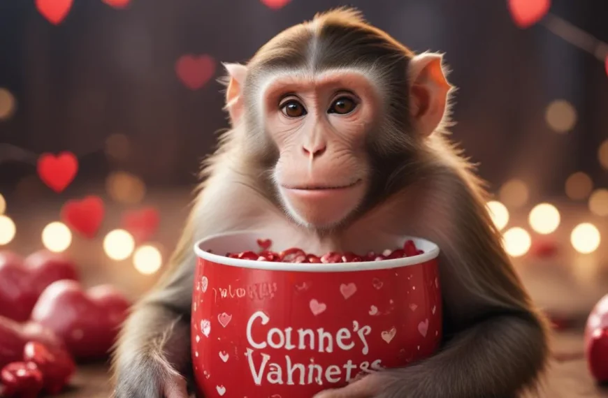 220 Monkey Valentines Day Puns for a Barrel of Banter