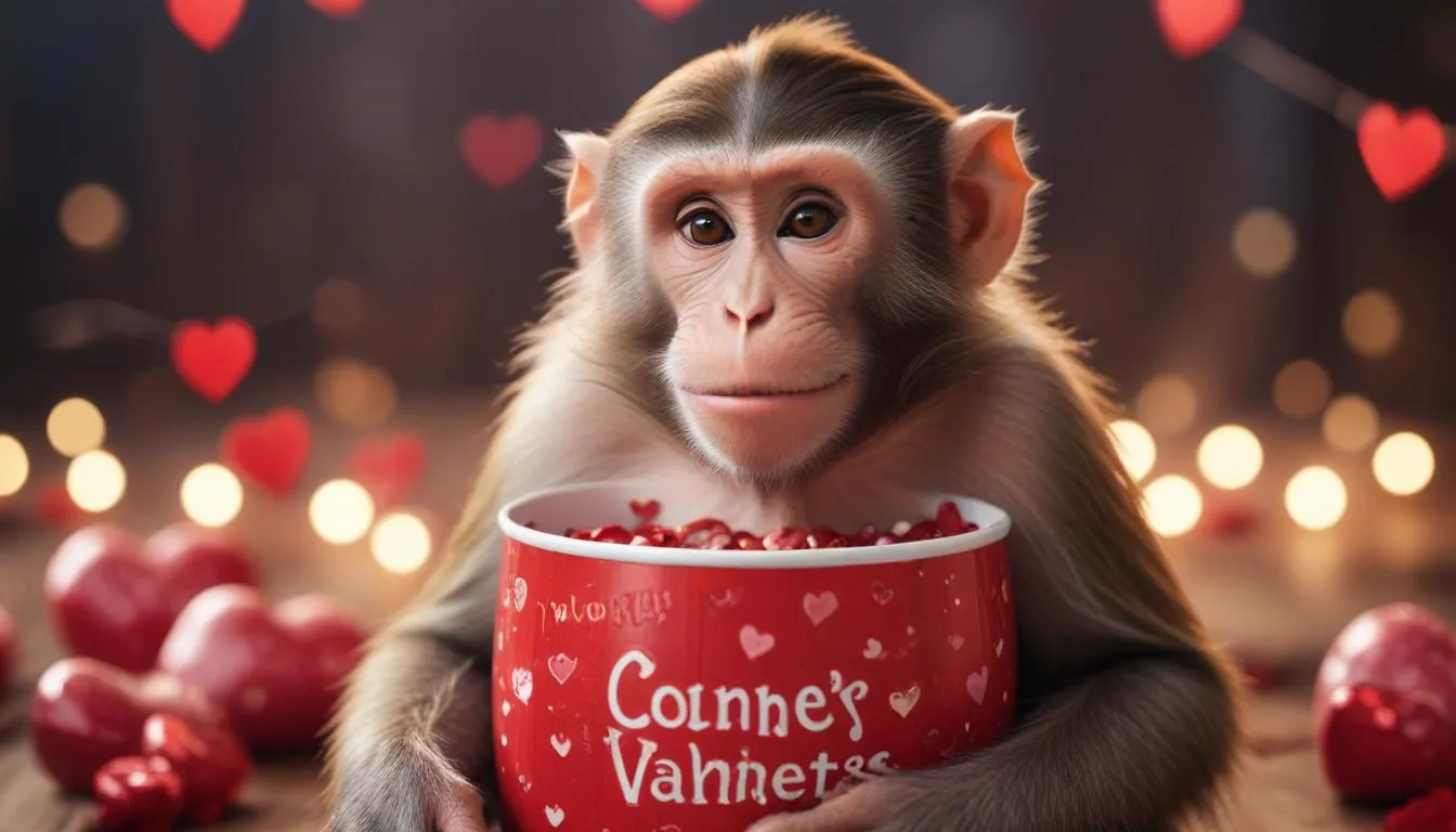 220 Monkey Valentines Day Puns for a Barrel of Banter