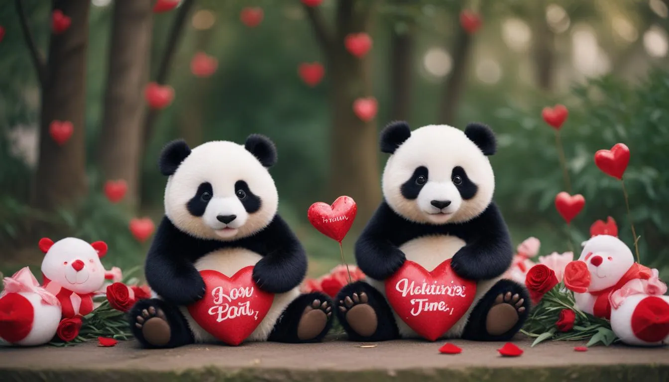 220 Panda Valentines Day Puns for a Bear-y Good Time